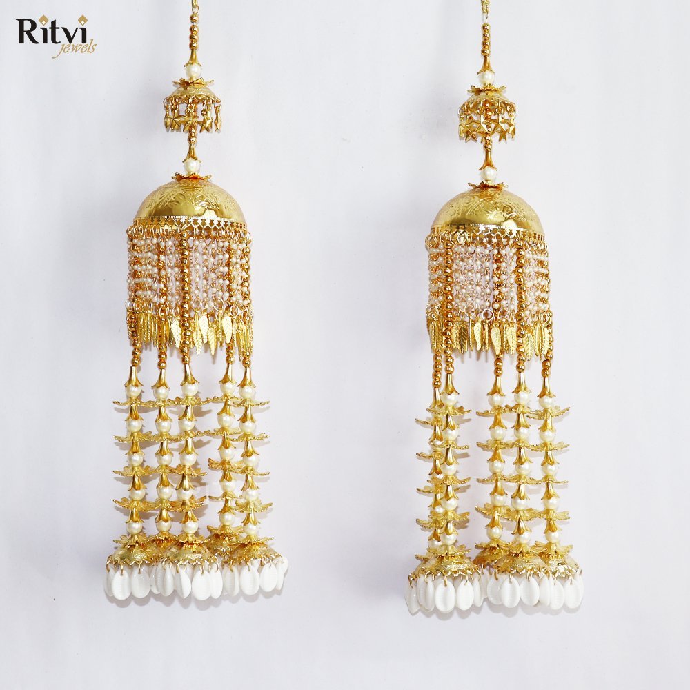 ritvi-gold-plated-bridal-kalira-1-2.jpg Ritvi Sea Shell Gold Plated Bridal Kalira - Image 1