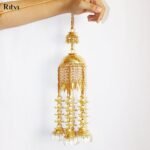 Ritvi Sea Shell Gold Plated Bridal Kalira - Image 4