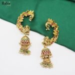 Ritvi Vibha Gold Temple Jhumka - Image 2