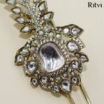 Regal White Kundan Kalgi - Image 2