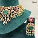 Eraya Pachi Kundan Necklace set 2