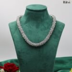 Zaria Silver Crystal Necklace