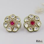 Ritvi Urfi Kundan Studs