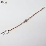 Infinity Rose Gold Bracelet